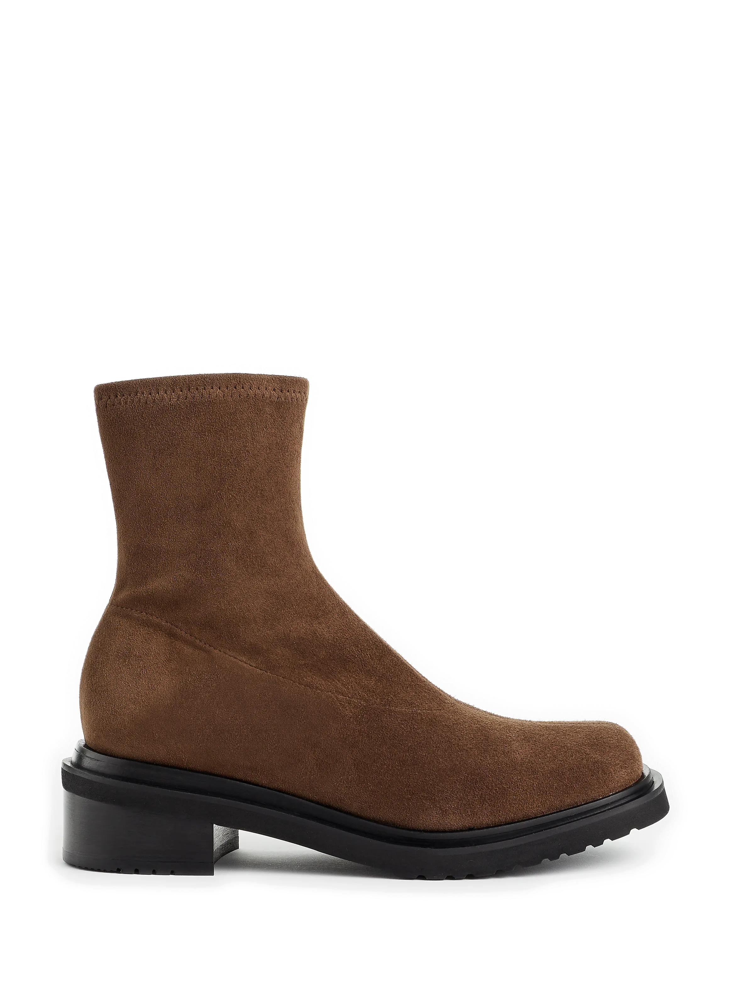 BY FAR  Bottines à fermeture zippée - Marron