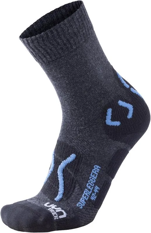 Chaussettes de Marche Uyn Men Trekking Superleggera Anthracite Avio