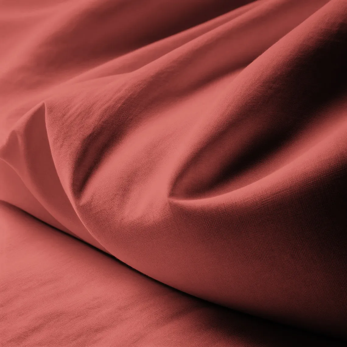 Housse de couette coton TERTIO® - Terracotta | Housse de couette 3 SUISSES