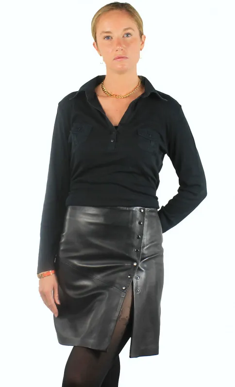 Jupe Cuir Femme Giorgio Rica