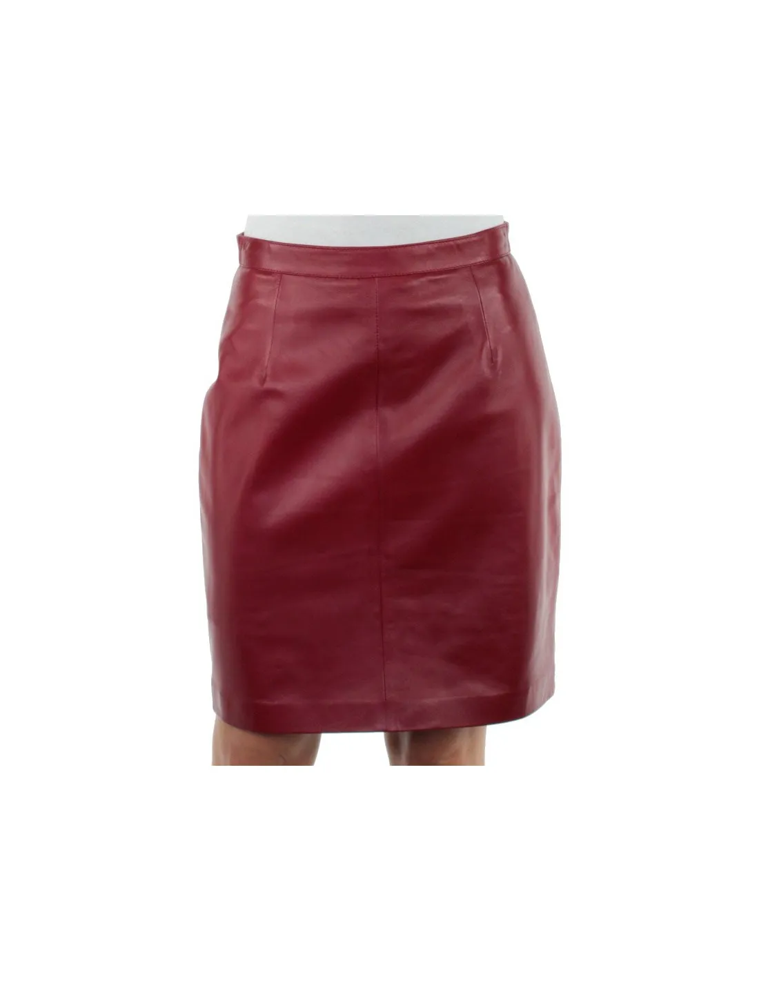 Jupe en cuir Lilo Giorgio Cuirs ref 35566 rouge