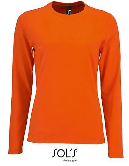 Lot de 5 T-Shirts Vierges SOL´S 02075 Imperial à Manche Longues Pour Femme