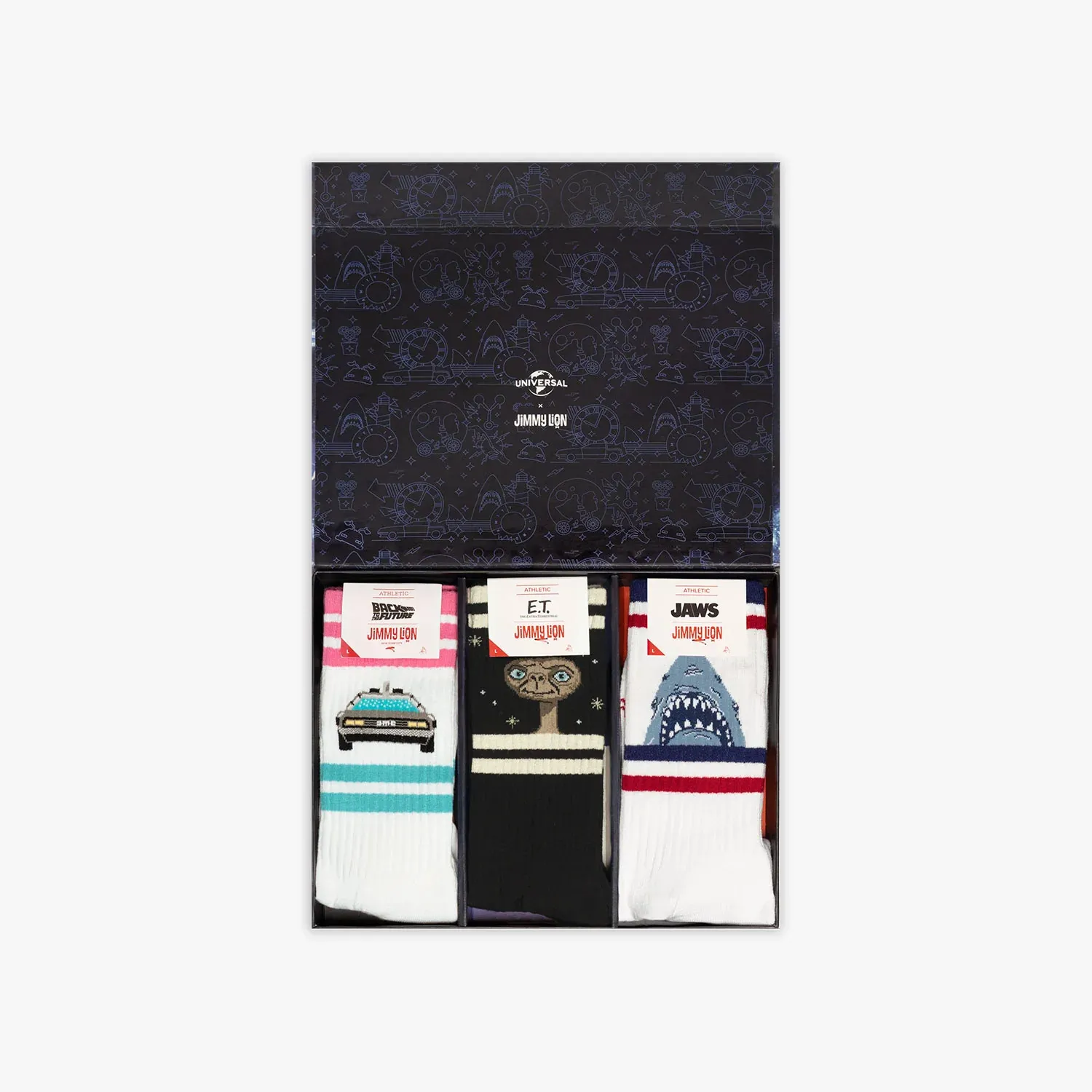 Pack de chaussettes - E.T, retour vers le futur et les dents de la mer - Monsieur Basil