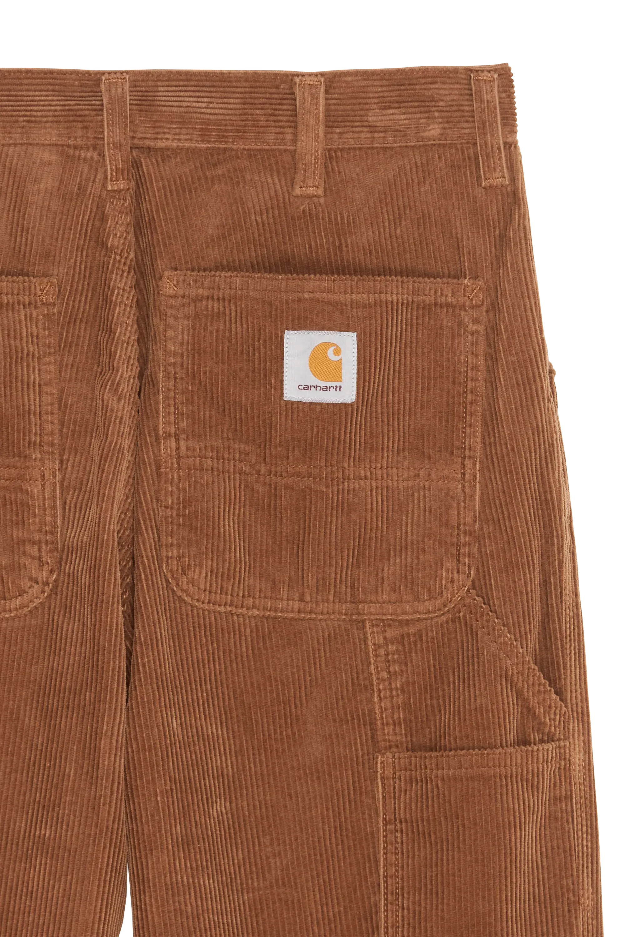 Pantalon Droit En Velours Marron Carhartt Wip - Homme | Citadium