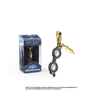 Pendentif Lunettes de Harry, Lumos, Harry Potter ⚔️ Boutique Épées