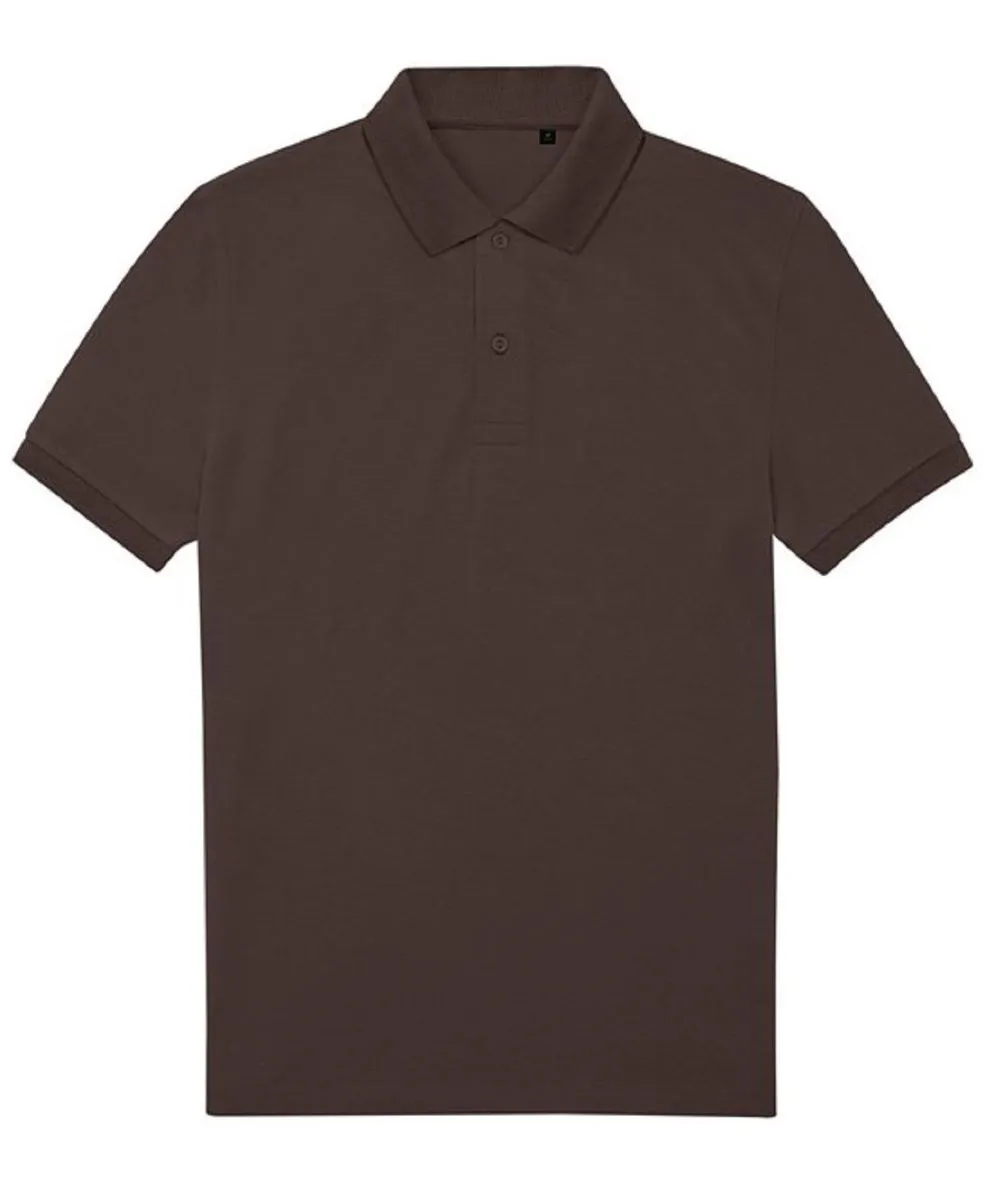 Polo manches courtes - Homme - PU428 - marron café torréfié 