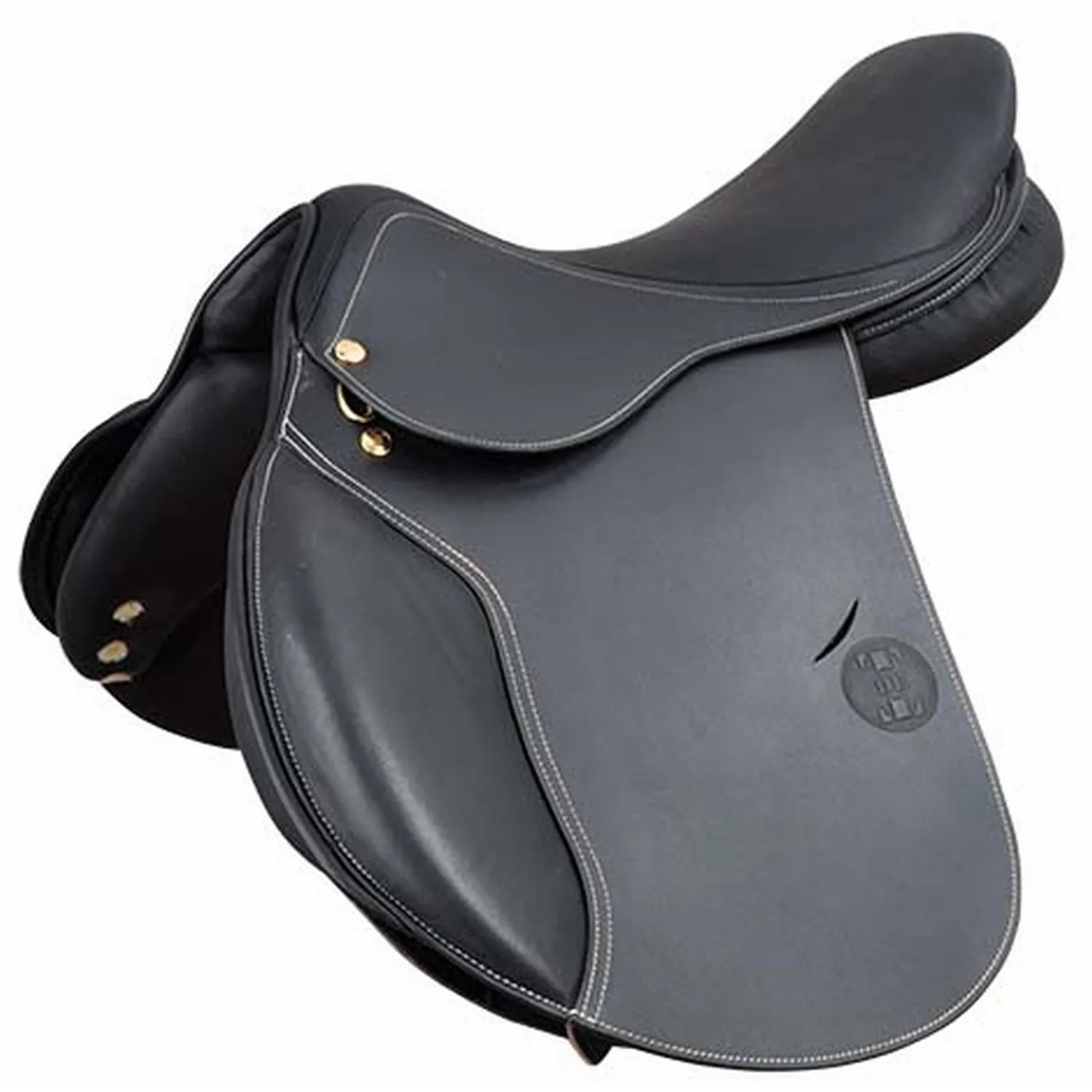 Selle équitation mixte cuir Quercy T de T