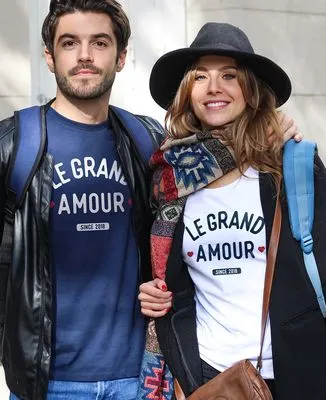 T-Shirt homme Le grand amour personnalisé
