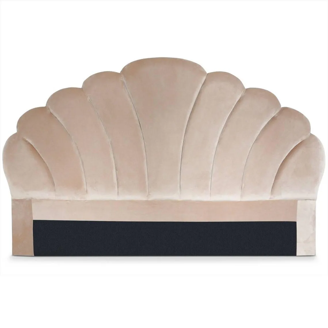 Tête de lit Mermaid 180 cm Velours Taupe | 3 Suisses